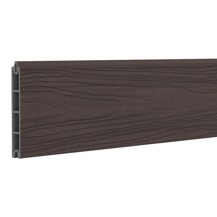 NeoTimber Deluxe Composite Fence Board - Chocolate - Woodgrain