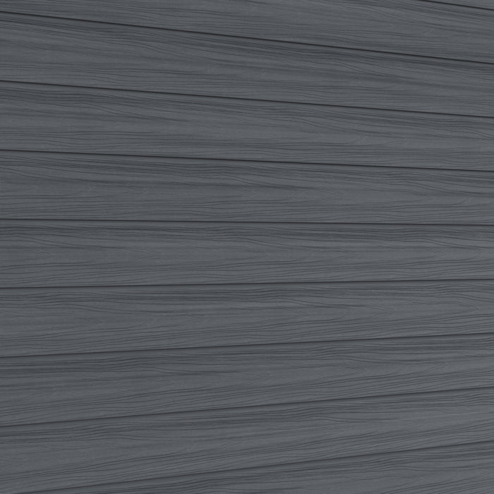NeoTimber Deluxe Woodgrain Composite Cladding Board – Grey – Surface Texture Detail