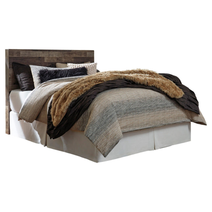Derekson Gray Queen Panel Headboard QK1029081