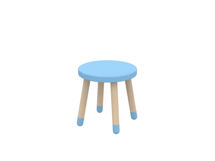 DOTS Kids Stool, Blue Skies CHAIR stool-dots-blue-skies  flexa-com.myshopify.com
