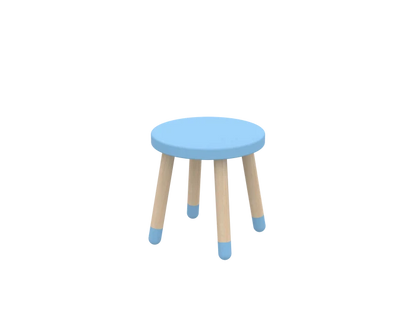 DOTS Kids Stool, Blue Skies CHAIR stool-dots-blue-skies  flexa-com.myshopify.com