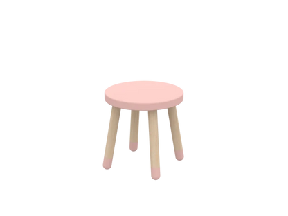 DOTS Kids Stool, Blushing Pink CHAIR stool-dots-blushing-pink  flexa-com.myshopify.com