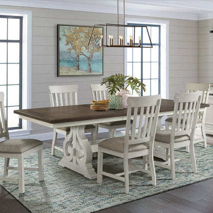 A room setting featuring Drake White Side Chair