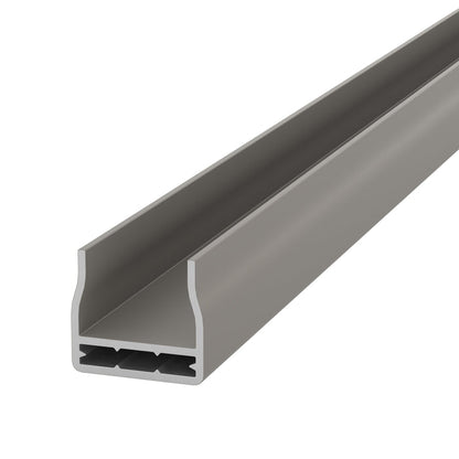 NeoTimber Fence Board Capping Rails - Antique - Angled Close-Up