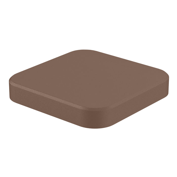 NeoTimber Fence Post Cap - Teak - Surface Texture Detail