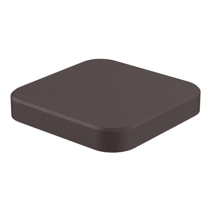 NeoTimber Fence Post Cap - Chocolate - Surface Texture Detail