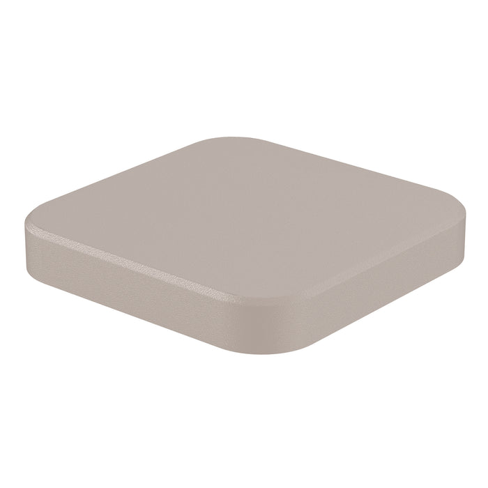 NeoTimber Fence Post Cap - Ash White - Surface Texture Detail