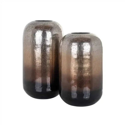 Isla Vase in 2 tone 2 sizes reduced-Renaissance Design Studio