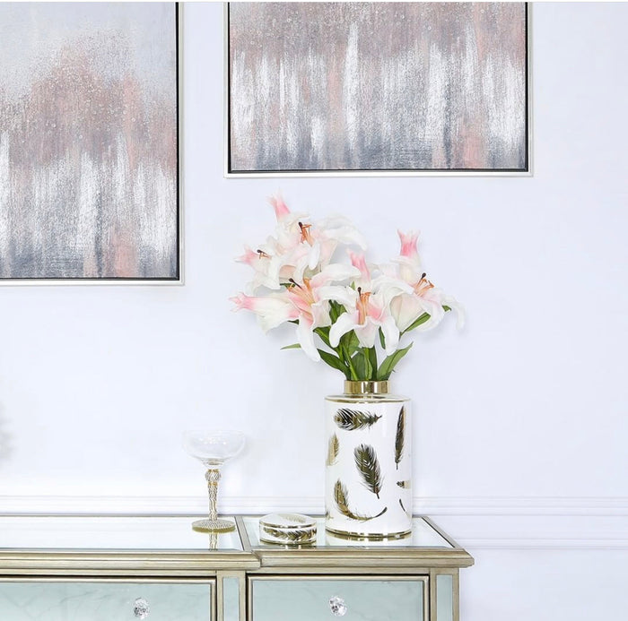 Jewel in Dusty blush pink wall art less than half price ! No exchange-Renaissance Design Studio