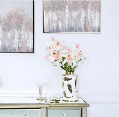 Jewel in Dusty blush pink wall art less than half price ! No exchange-Renaissance Design Studio