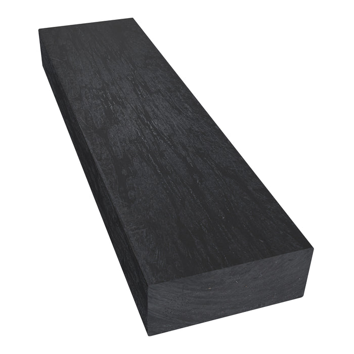 NeoTimber Large Recycled Plastic Decking Joist – Black – Angled Close Up