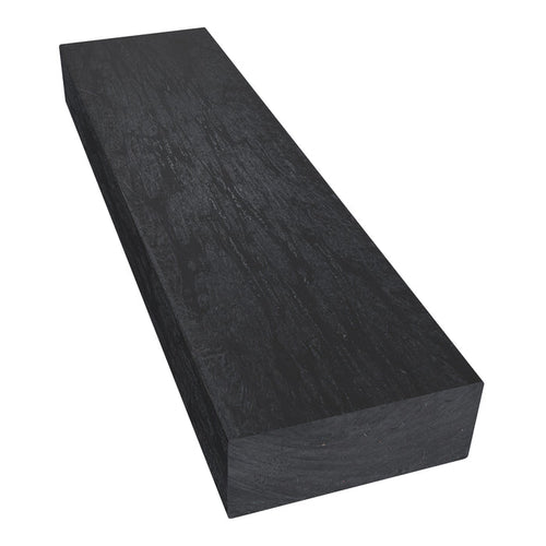 NeoTimber Large Recycled Plastic Decking Joist – Black – Angled Close Up