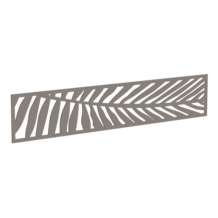 NeoTimber Leaf Fence Screen - Antique - Angled Close-Up