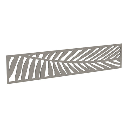 NeoTimber Leaf Fence Screen - Silver Birch - Angled Close-Up