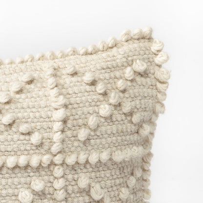 Mercana Leroy pillow cover featuring balanced form, inviting textured fabric, perfect for decorative throw pillows.