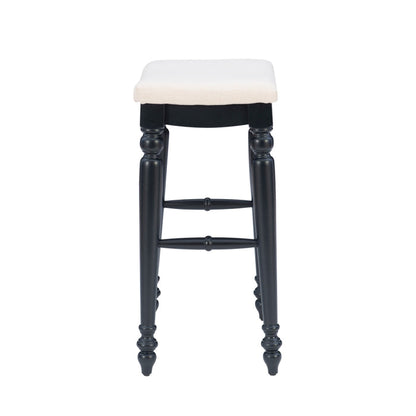 Marino Antique Backless Bar or Counter Stool