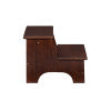 Masonboro Espresso Bed Step