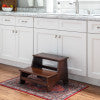 Masonboro Espresso Bed Step