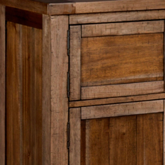 Swatch for the Moriville Nutmeg Dining Bench