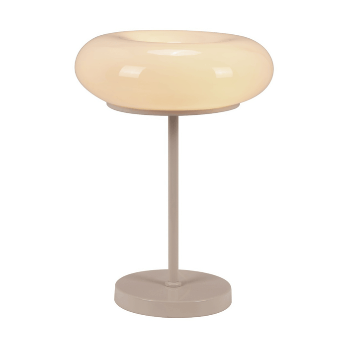 Munk Table Lamp Beige - Elite Maison