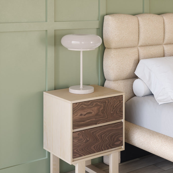 Munk Table Lamp Beige - Elite Maison