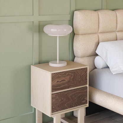 Munk Table Lamp Beige - Elite Maison
