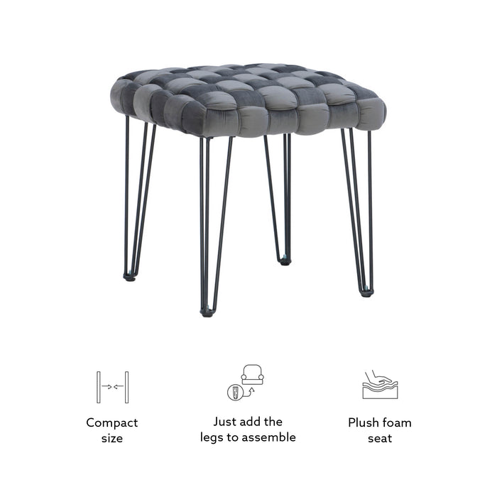 Neva Square Ottoman Stool