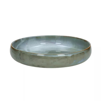 Nougat Blue Pasta Bowl-Renaissance Design Studio