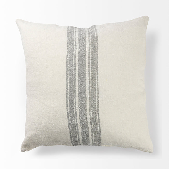 Mercana Patrice pillow cover with layered design and luxurious texture, showcasing elegant fabric and detailed craftsmanship.