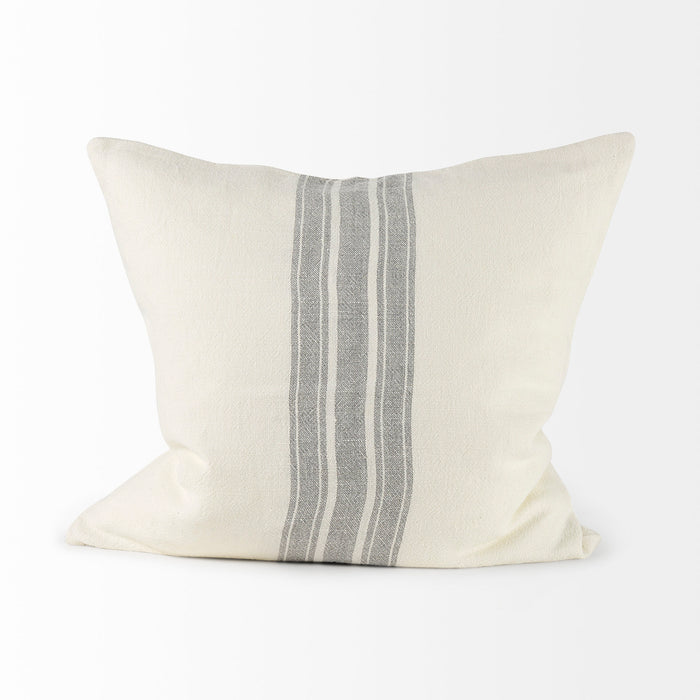 Mercana Patrice decorative pillow cover with layered depth and luxurious fabric, showcasing elegant stitching and rich texture.