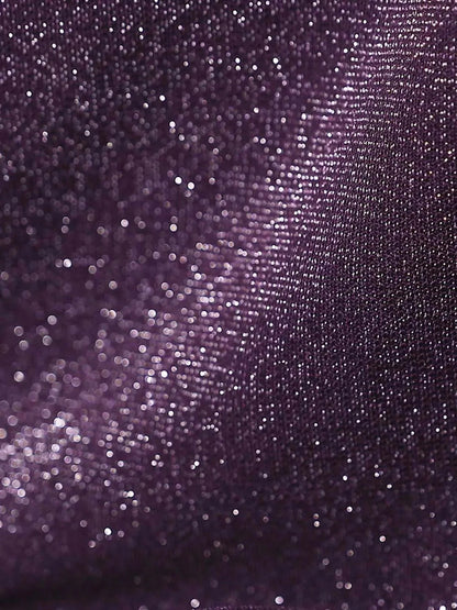 Shapewear Metallic Knit Bodycon Sculpting Midi Slip Dress