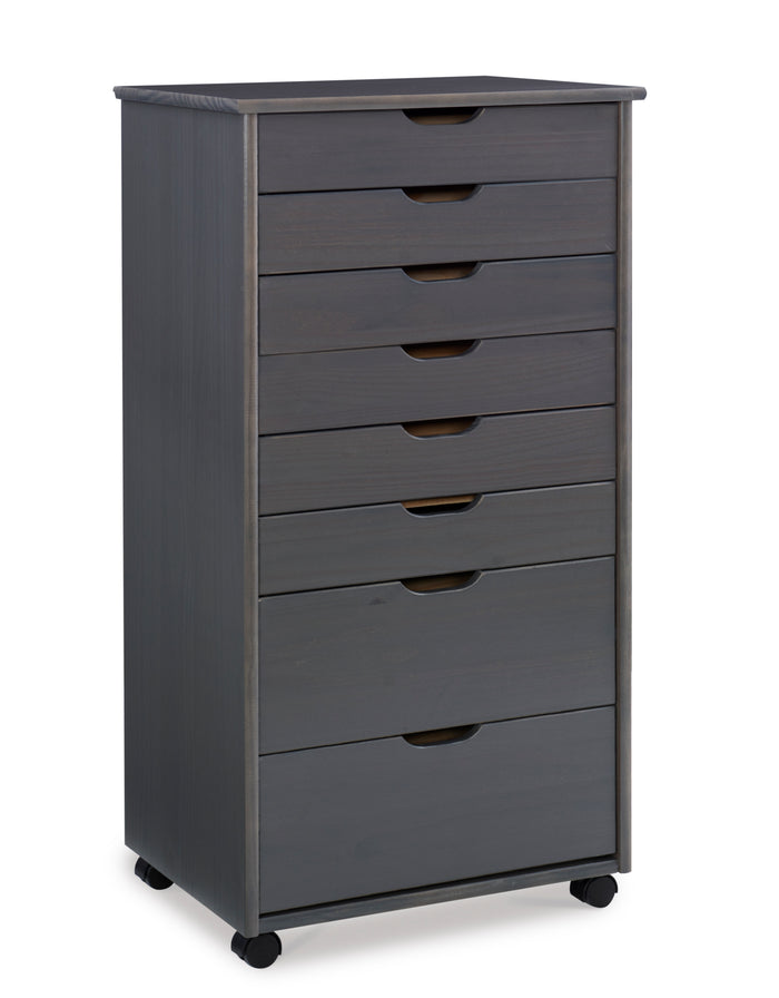Gray / 8-Drawer Cart