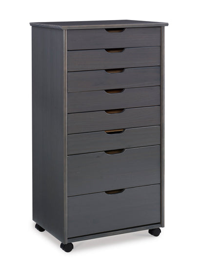Gray / 8-Drawer Cart