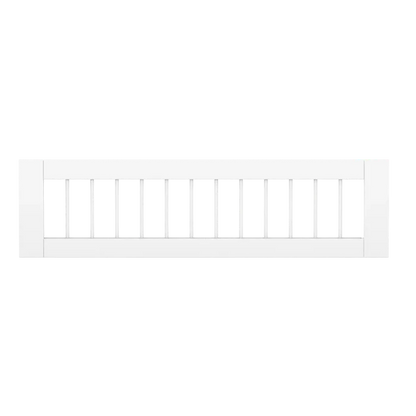 Safety Rail, 1/2, White FLEXA SAFETYRAIL safety-rail-front-for-slide-w-crossbars-f-wht-1-2-200-cm   200 flexa-com.myshopify.com