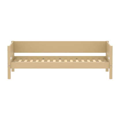 Single Bed with Safety Rail, 90x200 cm, Sand SINGLE_BED 200 flexa-com.myshopify.com