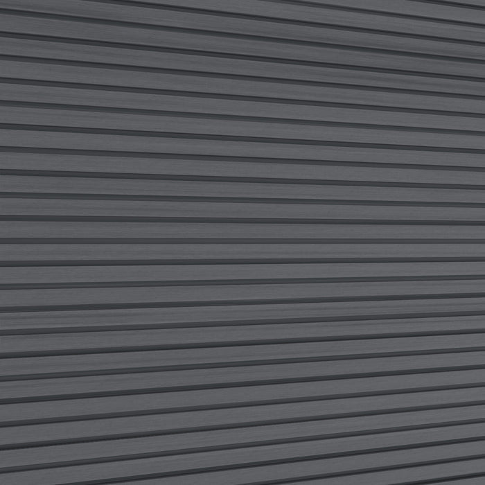 NeoTimber Slatted Composite Cladding Board – Grey – Surface Texture Detail
