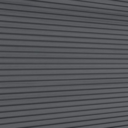 NeoTimber Slatted Composite Cladding Board – Grey – Surface Texture Detail