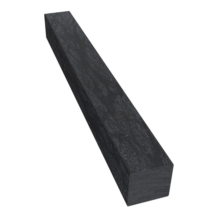NeoTimber Small Recycled Plastic Decking Joist – Black – Angled Close Up