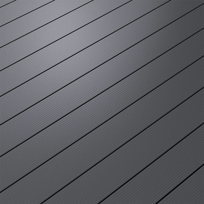 Solid Colour Aluminium Decking - Anthracite Grey