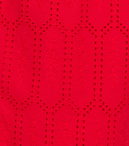 The Belle Bow - Cherry Trellis Broderie