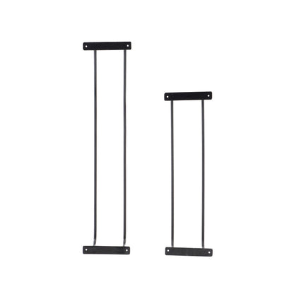 Terry Black Metal Towel (Set of 2)