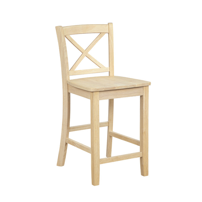 Unfinished / Single Counter Stool