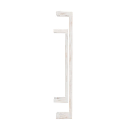 Troy White Wood Towel Rack (Set of 2)