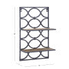 Wesson Nickel Wall Shelves
