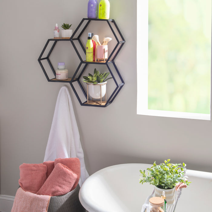 Willa Metal Wall Shelves
