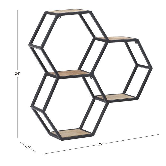Willa Metal Wall Shelves